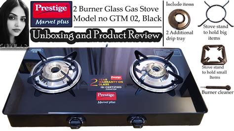 prestige marvel glass 2 burner gas stove black review